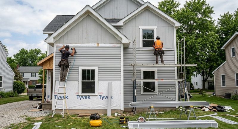 House Siding Installation in Addison, TX