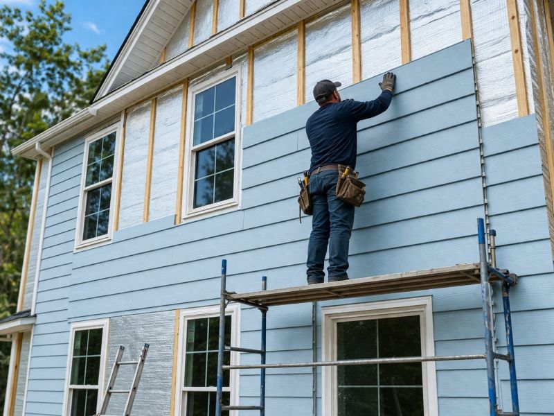 Insulated Siding Installation in Hurst, TX