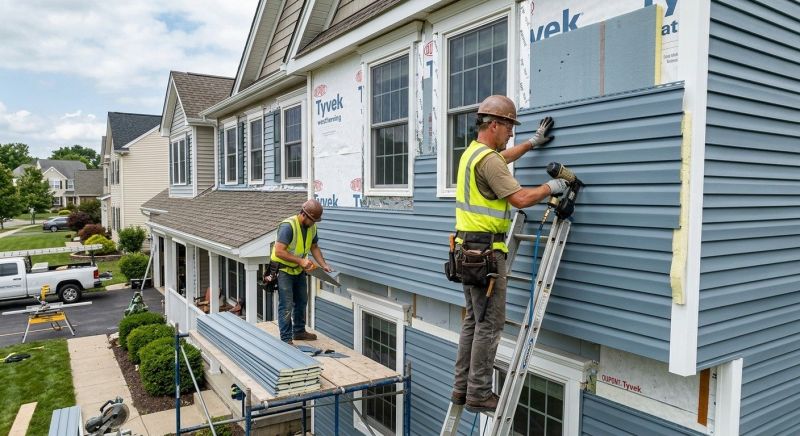 Insulated Siding Installation in Rhome, TX