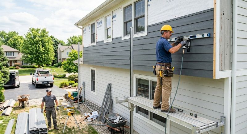 Synthetic Siding Installation in Tarrant County, TX