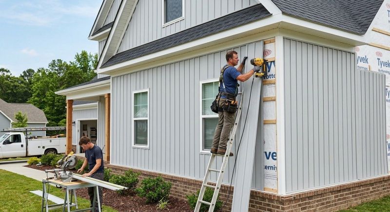 Vertical Siding Replacement in Tarrant County, TX