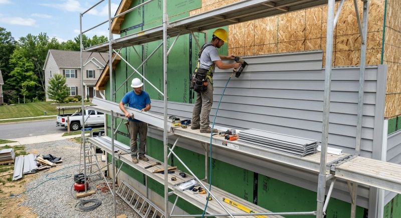 Vinyl Siding Installation in Addison, TX