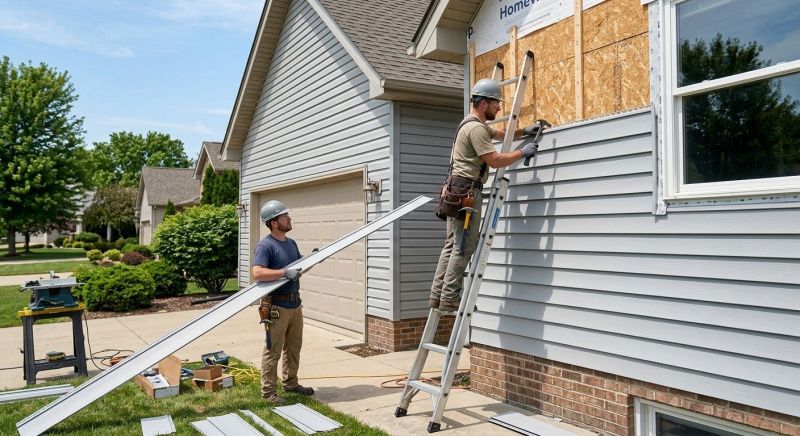 Vinyl Siding Installation in Argyle, TX