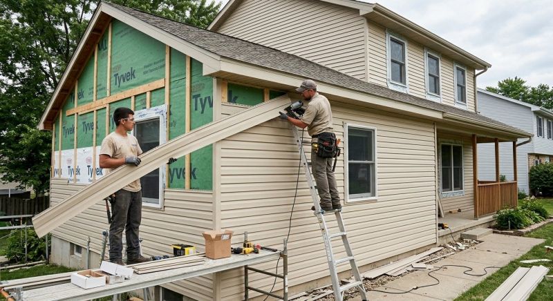 Vinyl Siding Installation in Lewisville, TX